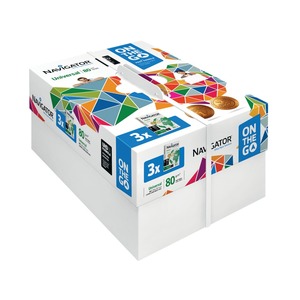 Navigator <b>A4</b> <b>Paper</b> Premium White 80 GSM Smooth and Durable <b>Paper</b> for Office Printing and Global Export Distribution - Product Image 6