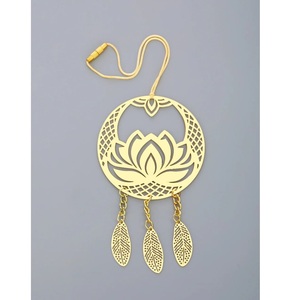 Lotus Design Iron Wind <b>Chime</b> <b>Bells</b> Decorative Adjustable for Home Living Room Decoration Hanging Wind <b>Chimes</b> - Product Image 1