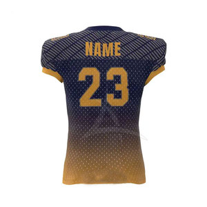 Nouveaux ensembles d'uniformes de football américain pour hommes, manches courtes, respirants, personnalisables pour les joueurs d'équipe - Product Image 5