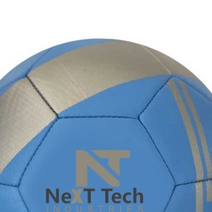 Balón de entrenamiento de fútbol de Next Tech Industries, material de PU para fines de entrenamiento con diseño personalizado y logotipo personalizado - Product Image 6