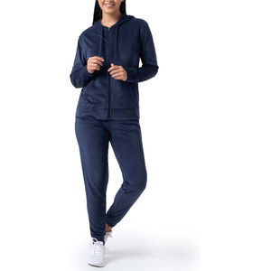 ชุดวอร์มลำลองของผู้หญิงขนาดใหญ่พิเศษ2025ชุดฝึกซ้อมชุดวิ่งผ้าขนแกะผ้าฝ้าย100% ปรับแต่งได้แบบใช้ได้สองด้าน - Product Image 4