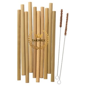 Pajita ecológica de bambú natural y saludable - Product Image 4