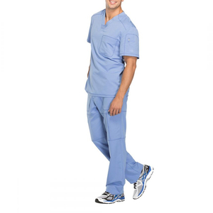 Uniformes médicaux anti-rides haut de gamme OEM personnalisable clinique dentaire dentiste uniforme toile vente en gros médecin de l'hôpital haut de gamme - Product Image 3