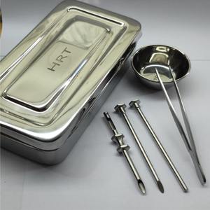 Kit d'insertion de granulés de remplacement hormonal Trocar 3,5 mm, instrument médical et de santé en acier inoxydable, forceps Adson pour femmes - Product Image 6