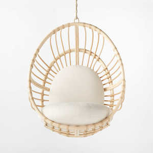 High Quality Stylish Rattan <b>Hanging</b> <b>Chair</b> Cozy & Chic Swing Seat for Indoor or <b>Outdoor</b> Relaxation - Product Image 1