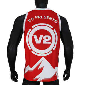 Uniforme de baloncesto para hombre, Jersey transpirable de talla grande con técnica de sublimación MOQ baja - Product Image 1