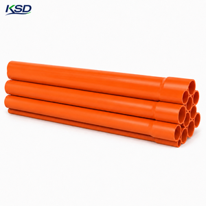 <span class=keywords><strong>Tuyau</strong></span> rigide en PVC-U orange pour gestion des câbles basse tension, conforme à la norme AS/NZS 2053, pour applications électriques légères - Product Image 5