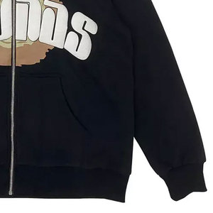 Sweat à capuche pour homme, style streetwear, vente chaude, uni, hiver, décontracté, imprimé, respirant, léger, haute qualité, 100% coton, tissu doux - Product Image 5