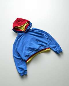 เสื้อมีฮู้ดแบบสวมหัวผ้าคอตตอนขนาดใหญ่สำหรับผู้ชายผู้หญิงเสื้อมีฮู้ดแฟชั่นแบบลำลองแนวสตรีทโลโก้ตามสั่ง - Product Image 2