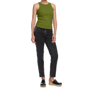 เสื้อกล้ามผู้หญิงน้ำหนักเบา คุณภาพดีที่สุด สำหรับออกกำลังกาย ระบายอากาศ แห้งเร็ว ผ้าฝ้าย 100% ดีไซน์เรียบง่าย สไตล์ใหม่ล่าสุด - Product Image 5