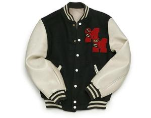 Meilleur matériau Vestes universitaires pour hommes Service ODM personnalisé Tissu léger Style Letterman avec col montant pour l'hiver - Product Image 4