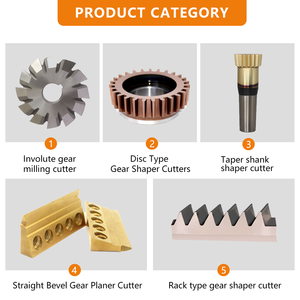 Nhà máy tùy biến phay công cụ cắt với tráng tốc độ cao thép Bát bánh Shaper Cutter cho bán - Product Image 6