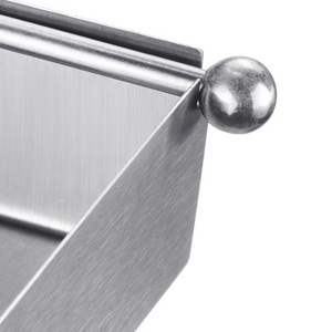 Porta Servilletas de Acero Inoxidable con Diseño de Brazo Ponderado, Base Estable, Acabado Elegante, Fácil Acceso, Ideal para Bares, Cafeterías y Restaurantes - Product Image 4