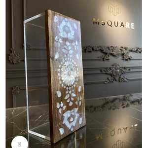 กล่องขนมอะคริลิคหรูหราสไตล์อาหรับพร้อมฝาไม้มุกกล่องของชำร่วยงานปาร์ตี้ระดับพรีเมียมสำหรับงานเทศกาลและเทศกาล - Product Image 4