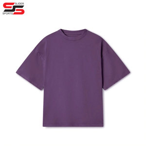 OEM ODM personalizado 100% algodón unisex camiseta bajo MOQ hombres en blanco cuello redondo Camiseta con personalizar la impresión del logotipo - Product Image 3