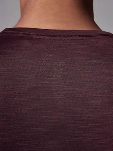 Vente en gros de t-shirts à col ras du cou pour hommes, manches courtes, couleur unie, confort, entraînement et ruine, vêtements de sport, utilisation en extérieur, respirants - Product Image 3