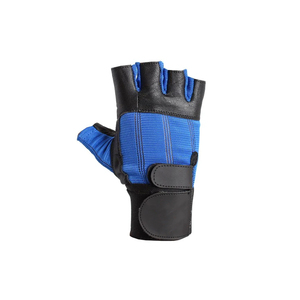 Gants de musculation en néoprène demi-doigts de haute qualité, sangle de poignet réglable pour la salle de sport, utilisation en extérieur, design personnalisé, prix de gros - Product Image 5