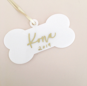 Plaque d'identification personnalisée en acrylique gravée pour animaux de compagnie – Logo couleur sur mesure, durable, élégante, style animalier, impression typographique - Product Image 6