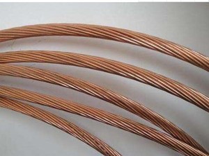 สายดินทองแดงเปลือยแบบเส้น สายไฟฟ้าสีส้มสำหรับใช้งานใต้ดิน - Product Image 3