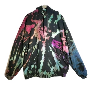 Sweat-shirt à capuche en gros, pull-over à capuche, teinture acide, tie-dye, sweat-shirts décontractés pour adultes, respirant, livraison et expédition rapides - Product Image 1
