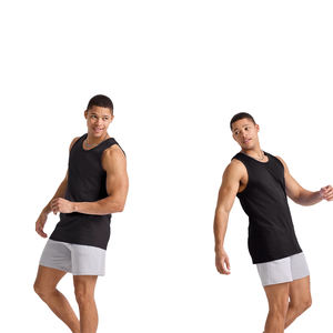 Débardeur Fitness pour hommes Gym Training Bodybuilding Athletic Workout Muscle Fit Fitness Wear Tank Top - Product Image 6