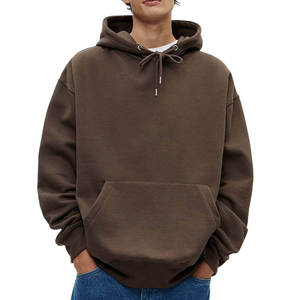 เสื้อฮู้ดทันสมัยสำหรับผู้ชายเสื้อสเวตเตอร์แบบสวมหัวขนาดใหญ่สไตล์สตรีทแฟชั่นลำลอง - Product Image 1