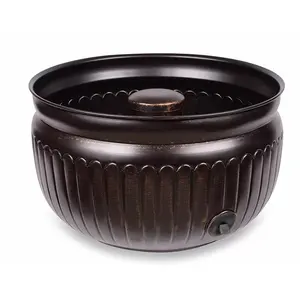 Sustainable Metal Hose Pots Home Garden Decorative Product With Garden <b>Pipe</b> Holding Function - Product Image 2