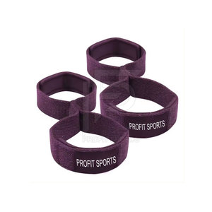 Logo personnalisé réglable gymnastique Figure 8 haltérophilie sangles de protection de soutien de poignet entraînement de gymnastique lourde sangles de poignet personnalisées - Product Image 1