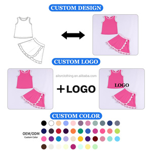 Conjunto de Falda-Pantalón Elástica en Cuatro Direcciones para Niñas con Shorts Integrados para Deportes Escolares y Gimnasia, Entrega Rápida - Product Image 4