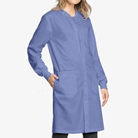 Toptan profesyonel Unisex XL hastane üniformaları nefes pamuk Polyester beyaz laboratuvar önlüğü doktorların güvenlik giysisi
