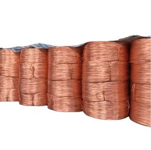 Fil de cuivre de haute qualité 1,5 mm 2,5 mm 5,0 mm de diamètre 99,9999% Fil de cuivre nu 13 AWG Fil de cuivre nu d'origine ZA Marque de rebut de cuivre - Product Image 5