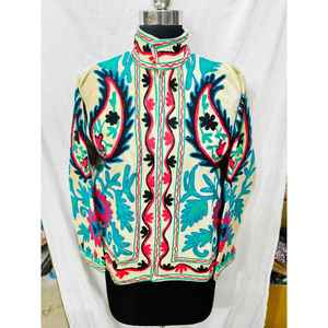 Chaqueta Reversible de Terciopelo y Algodón para Mujer Sujani, con Logotipo Personalizado, Estilo Bomber Acolchado, Chaqueta de Invierno para Otoño, Talla XL, Piel de Oveja, Corta - Product Image 1