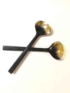 ชุดจานชามเขากลางคุณภาพสูงชุดจานชามทำด้วยมือทำจากธรรมชาติรูปควายขายส่งมีจำนวนมาก - Product Image 2