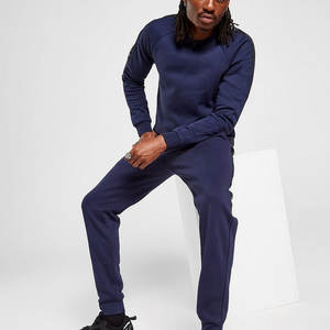 Survêtements en molleton uni sur mesure pour hommes, coupe ajustée, vêtements de sport pour hommes, survêtement personnalisé pour adultes, nouveau design - Product Image 4