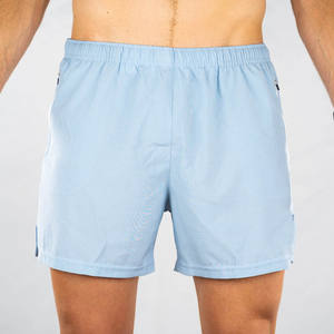 Pantalones Cortos Deportivos de Verano para Hombre, Lisos, con Cintura Elástica, Estilo Informal, Holgados, de Pana, para Correr, Ropa Deportiva Personalizada - Product Image 3