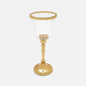 แก้วคำปฏิญาณอลูมิเนียมใสสำหรับบ้านและห้องนั่งเล่นและฐานโลหะ - Product Image 3