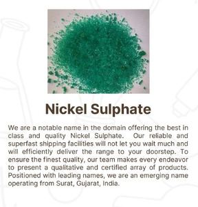 Cristal de sulfato de níquel de alta pureza Grado industrial SR Exportaciones globales para la fabricación química de revestimiento metálico de baterías - Product Image 6