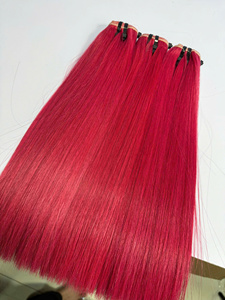 Extensiones de Cabello Humano Remy Vietnamita AZURA HAIR, Doble Trama a Máquina, Sin Químicos, Todos los Colores Disponibles, Paquete de 100gr, Accesorio para Tejido de Cabello - Product Image 2