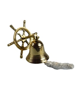 High Quality Brass Hanging <b>Door</b> Bell Customizable Exclusive <b>Decor</b> <b>for</b> Hotels Low Price Manufactured Supplied Exclusive Bell - Product Image 1