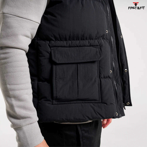 Profesional hecho más popular Venta caliente de alta calidad chaleco acolchado transpirable logotipo personalizado chaqueta sin mangas chaleco acolchado - Product Image 6