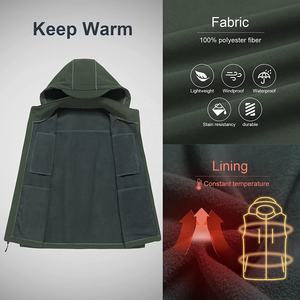 เสื้อกั๊กผู้ชายแบบลำลอง ผ้าหนา อุ่น กันลม ยี่ห้อ Premium จากปากีสถาน พร้อมฮู้ดถอดได้ - Product Image 3