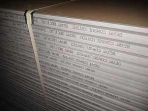 Venta directa moderno tablero de pared de yeso de 2400mm x 1200mm no combustible 1200X2400mm núcleo yeso característica común yeso - Product Image 3