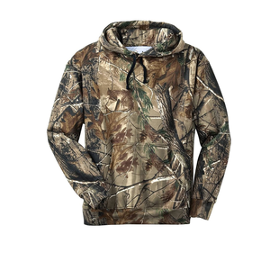 Sudadera con capucha de camuflaje para hombre cómoda directa de fábrica para estampado digital de invierno - Product Image 5