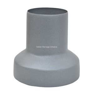 Vase de table en fer forgé contemporain IHA IHA2441, gris personnalisé, pour la décoration de la maison et de mariage, vente en gros disponible - Product Image 1