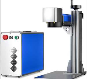 Machine de gravure laser à fibre 50W pour métal, marqueur laser CNC haute précision avec support logiciel - Product Image 4