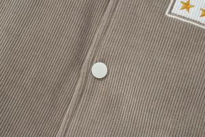 Veste de basketball personnalisée pour homme de haute qualité en laine/polyester, style universitaire, hiver, coupe ajustée, respirante, brodée - Product Image 2