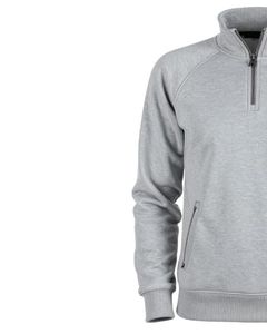 <b>Men</b> <b>Quarter</b> <b>Zip</b> <b>Fleece</b> Sweatshirt Warm Casual Pullover Long Sleeve Soft Cotton Blend Top Winter Wear OEM Custom Logo Available - Product Image 4