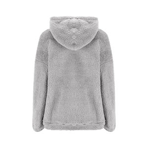 Sweat à capuche en sherpa pour femme, sweat à capuche avec personnalisation complète, meilleur prix, sweat à capuche en sherpa pour femme - Product Image 2