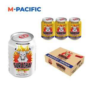 Boisson énergétique sportive sans sucre M-Pacific 330 ml avec saveur naturelle et vitamines et minéraux pour la réduction de la fatigue en bouteille - Product Image 3