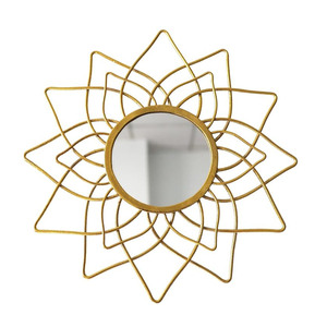 Luxury Handmade Designer Modern Sliver Wall <b>Mirror</b> for Hanging Wall Art Living Room Bedroom Entryway by Ambiance Lifestyle - Product Image 2